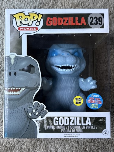 Godzilla GITD 6" NYCC New York Comic Con Exclusive Funko Pop! Filme Figur #239