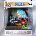 Funko Pop! Rides Deluxe: One Piece Franky With Black Rhino FR-U 4 (ECCC) #144.