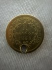 1851  *EX JEWERLY HOLED * LIBERTY  HEAD  $1 dollar gold , estate find — photo 2