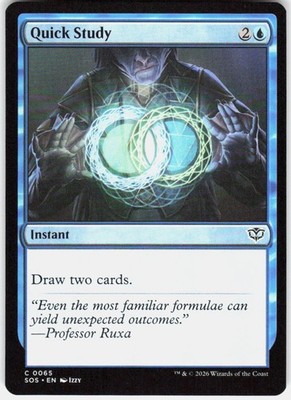 Quick Study 65 Secrets of Strixhaven Magic the Gathering