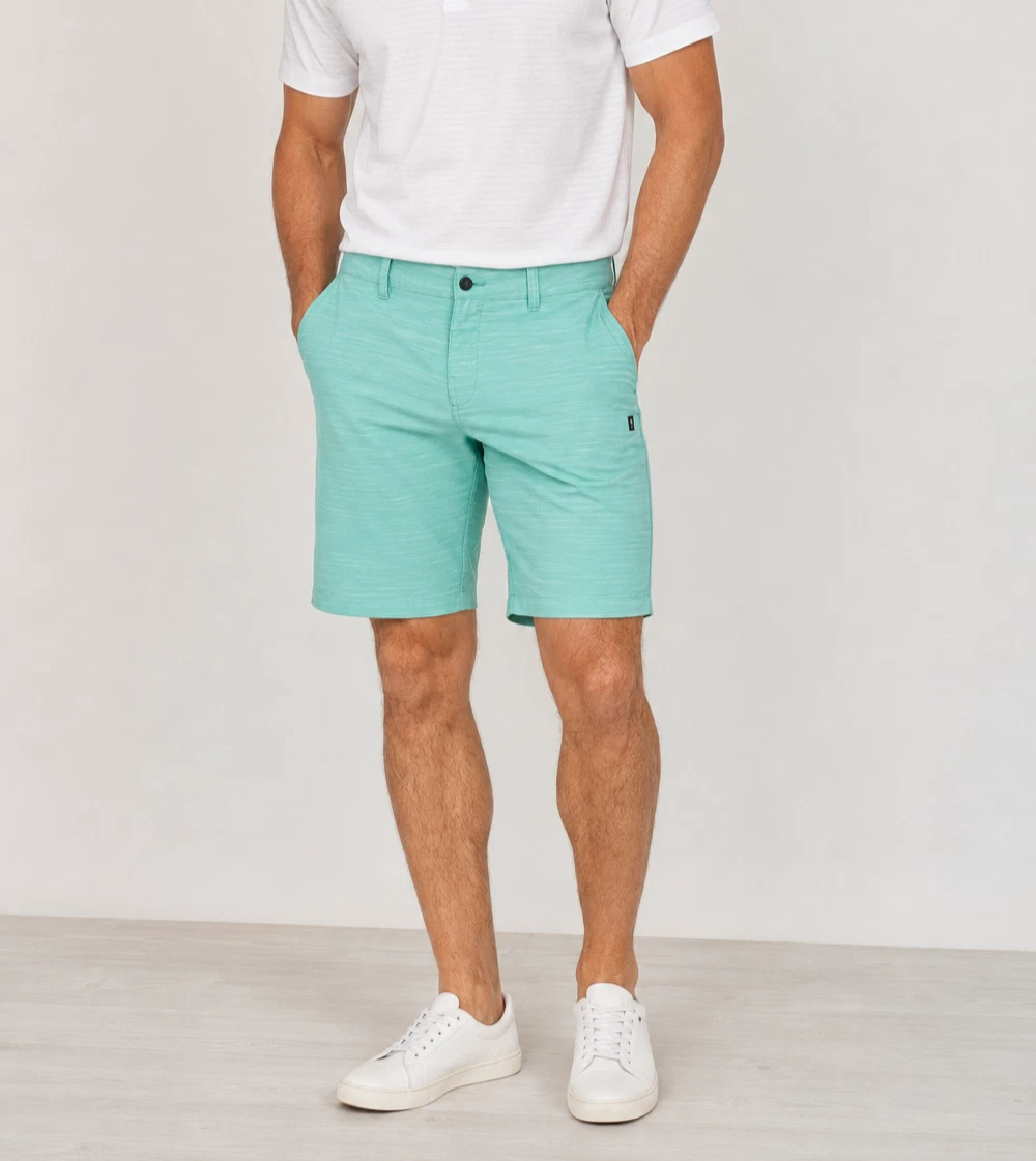 Trunks Multi Functional Shorts Mens 34 Mint Green Golf Beach Hybrid Performance