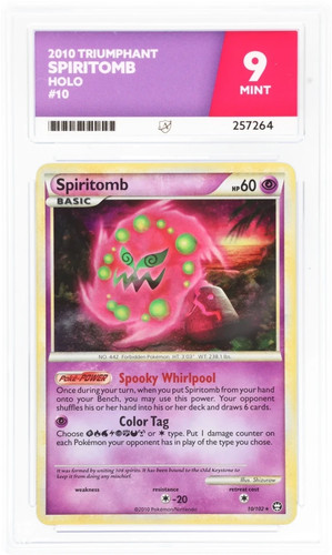 Spiritomb graded ACE 9 for sale on eBay