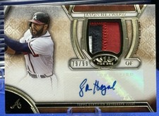 2015 Topps Tier One Autograph Relics Jason Heyward Auto Patch #79/99   Braves