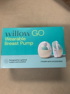 Willow Go Wearable Double Electric Breast Pump Kit