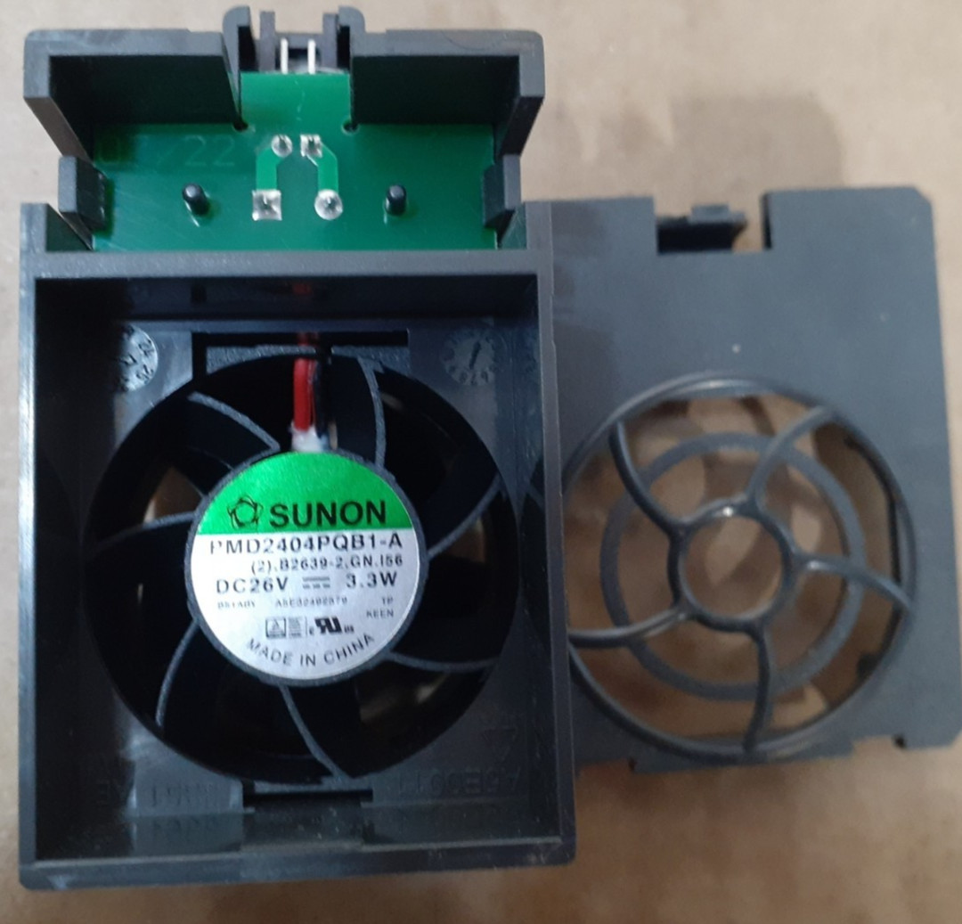 SIEMENS 6SL3162-0AB00-0AA0, SPARE FAN FOR 50 MM LINE W/LID
