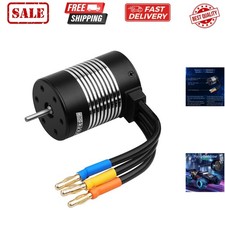RC Car Brushless Motor 1/10 540 5200KV 3.175mm Shaft High Speed Waterproof Mo...