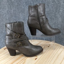 JustFab Willena Boots Womens 11 Ankle Bootie ...