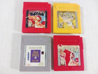 Video Game Defective Junk Lot Dirty Bad Shape Broken Pokemon Final Fantasy