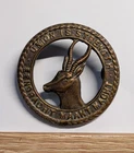 Vintage WW1 South African Infantry General Service MILITARY CAP BADGE