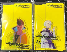 The Art of Cyberpunk Edgerunners Acrylic Stand Set of 2 from Japan