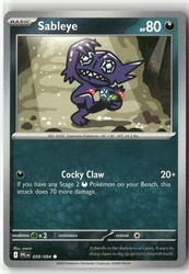 Sableye 059/094 Phantasmal Flames Common