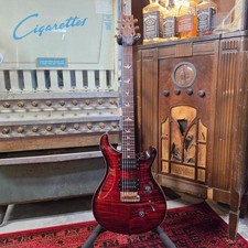 2012 PRS Custom 24 10 Top Fire Red Burst Rosewood neck