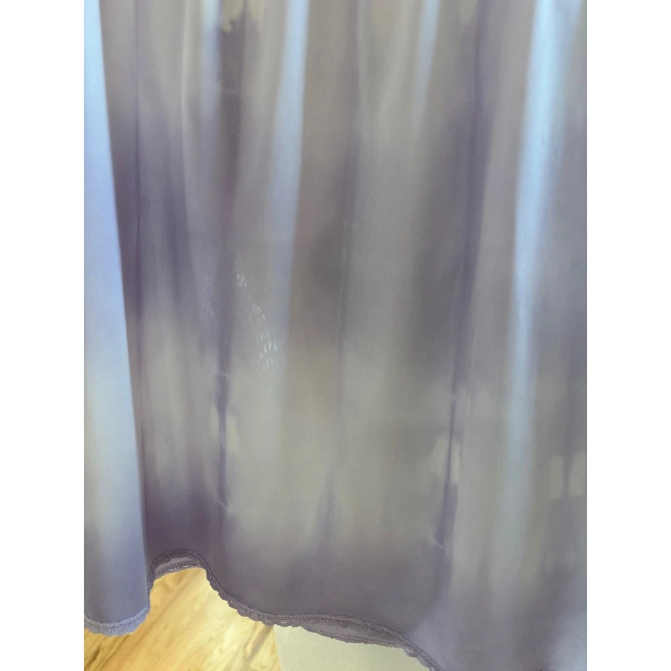 Mini falda vintage Vassarette lavanda teñida a mano Shibori - grande Foto 3 de 4