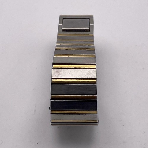 SEIKO CREDOR 8420-6400 Incisione Rettangolare 22KT SGP20 ST. Acciaio B12273 - Foto 7 di 8