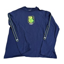 Roxy Quiksilver Long Sleeve T-Shirt Turtle Gr...