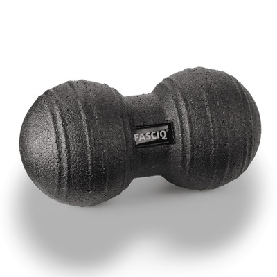 FASCIQ Trigger Point Peanut Ball: Large / 12cm diameter (Black)