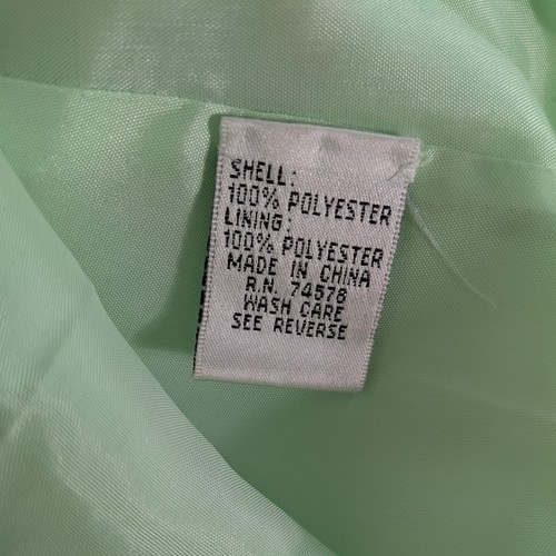 Maxi Vestido de Baile de graduación Cache Vintage XS Verde Hada Princesa Y2K Corsé Cuentas - Imagen 9 de 15