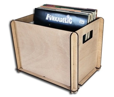 LP Plywood Record Box