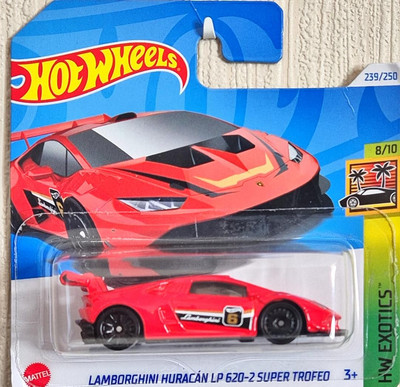 Hot Wheels Lamborghini Huracan LP 620 Super Trofeo HW Exotics 8/10 239/250 Model