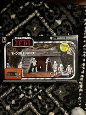 NEW  ENDOR BUNKER W  ENDOR REBEL COMMANDO Hasbro Star Wars TVC Vintage Collecti