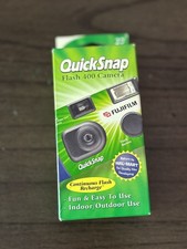 Fuji Disposable Camera Quick Snap Flash 400 35mm 27 Exposure New