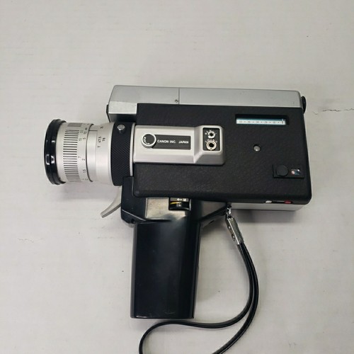Vintage Canon 518 Super 8 Black Movie Camera With Canon Case Strap Tested READ** - Picture 14 of 24