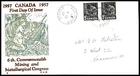 Canada FDC - 1957 - Mining Industry, Scott# 373, H & E Cachet !!!