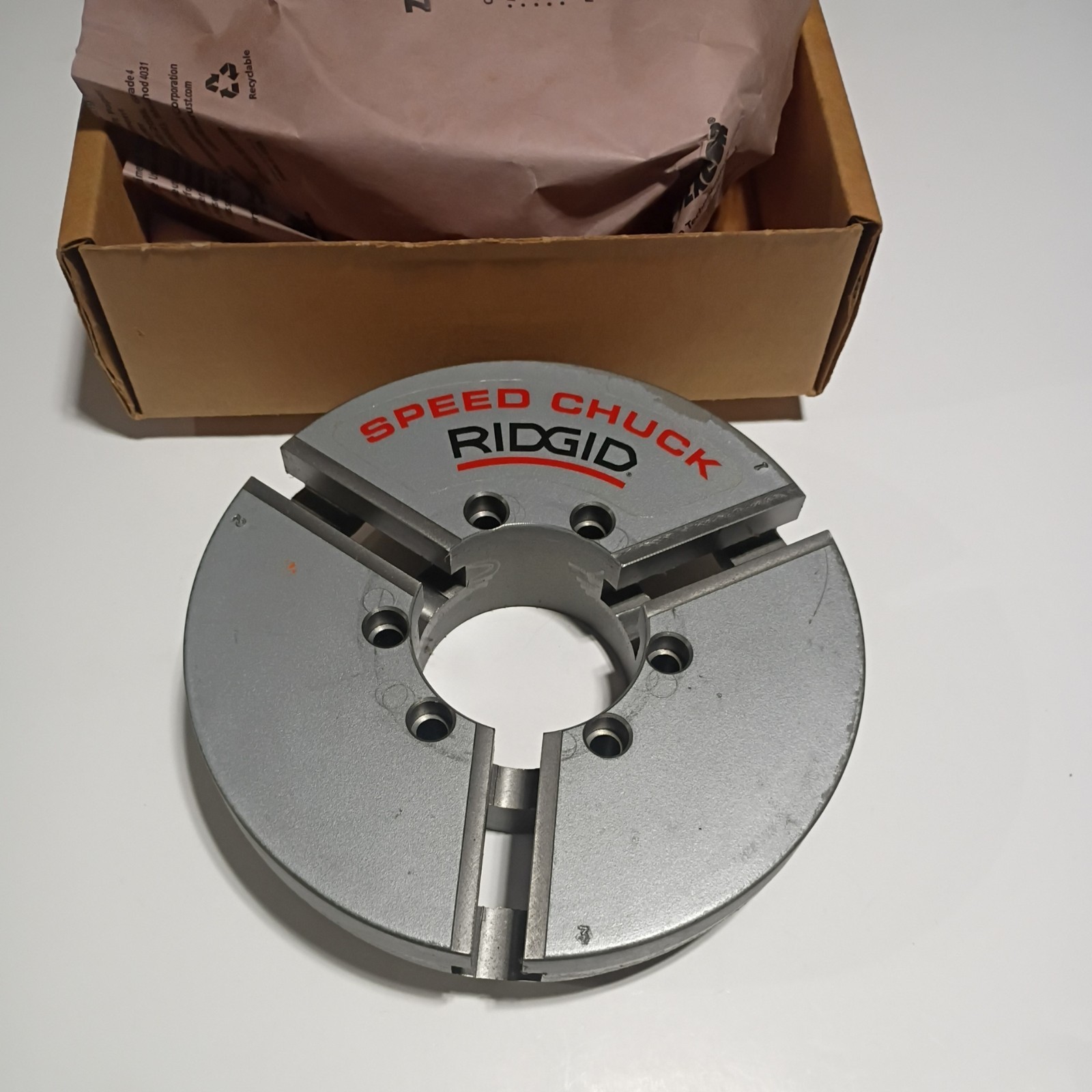 Ridgid Speed Chuck Cap C-423-5 43440, 6-Holes for 41910/41915/41920 (B147)