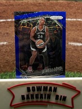2025 Panini Prizm WNBA - Blue Velocity Prizm #57 Jewell Lloyd Aces