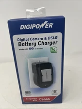 Digipower Digital Camera DSLR Video Battery Charger 100s Canon New Sealed D-SLR