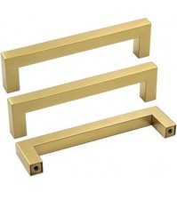 goldenwarm Gold Cabinet Pulls 15 Pack Brushed...