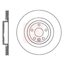 BMW i4 G26 2021 Bremscheibe Hinten Einzel DSK3406