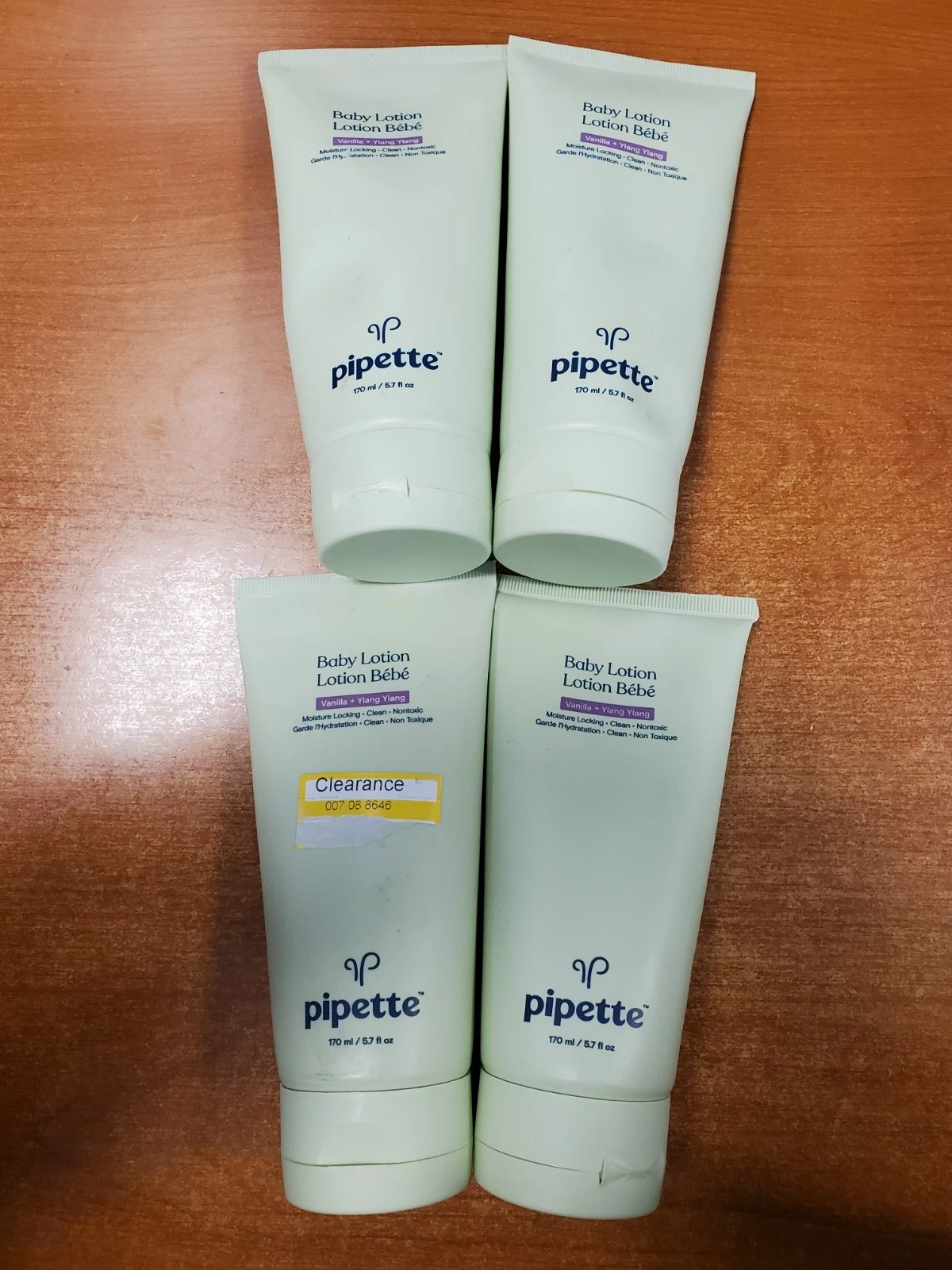 4 Pk: Pipette Moisturizing Baby Lotion, Vanilla + Ylang Ylang Scent 5.7 oz. E4C
Opens in a new windo