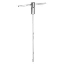 Sliding T-Handle Hex Key Wrench 4/5mm 3-Way Free Sliding Handle, Silver