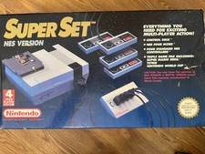 Nintendo Entertainment System NES Super Set Boxed Complete 4 Player Console