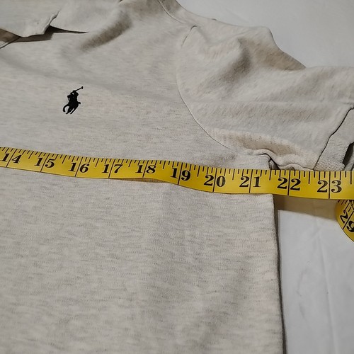 Polo Ralph Lauren Polo Shirt Large Off White Short Sleeve - Picture 5 of 6