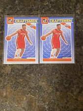 (2) 2020-21 Panini Donruss Craftsmen Press Proof + Base Zion Williamson #13 PWE