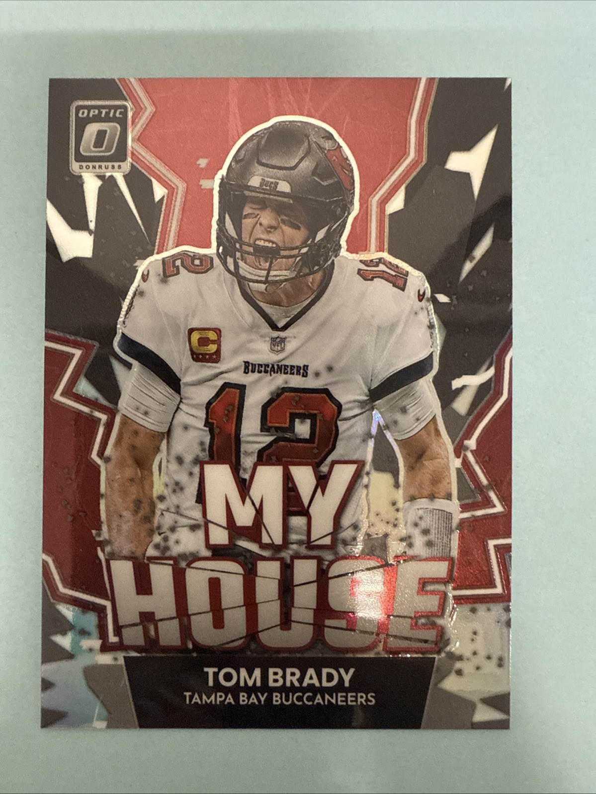2022 Panini Donruss Optic Tom Brady My House Silver Holo #MH-15 Buccaneers