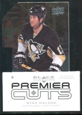 2008-09 Black Diamond Premier Die-Cut #PDC7 Ryan Malone Card