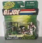 GI Joe Valor vs Venom “Kamakura vs Storm Shadow” Figure 2-Pack 2004 Hasbro NEW