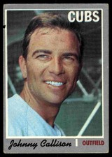 Johnny Callison 1970 Topps #375