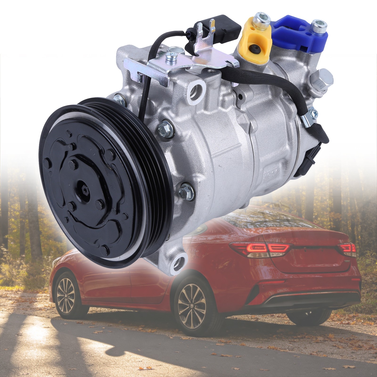 Bentley Bentayga Speed 2017-2023 Compressor with bracket P/N 4M0816803N