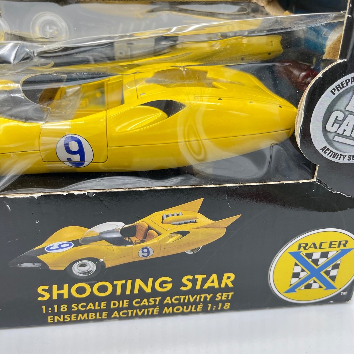 2003 Speed Racer Shooting Star 1 18 Scale Die Cast Set American