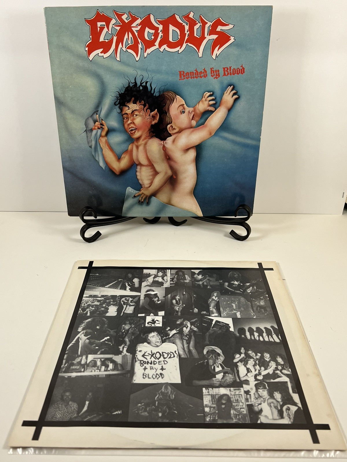 Exodus – Bonded By Blood PROMO TOR 666 Combat 1985 LP EX. SUPER RARE