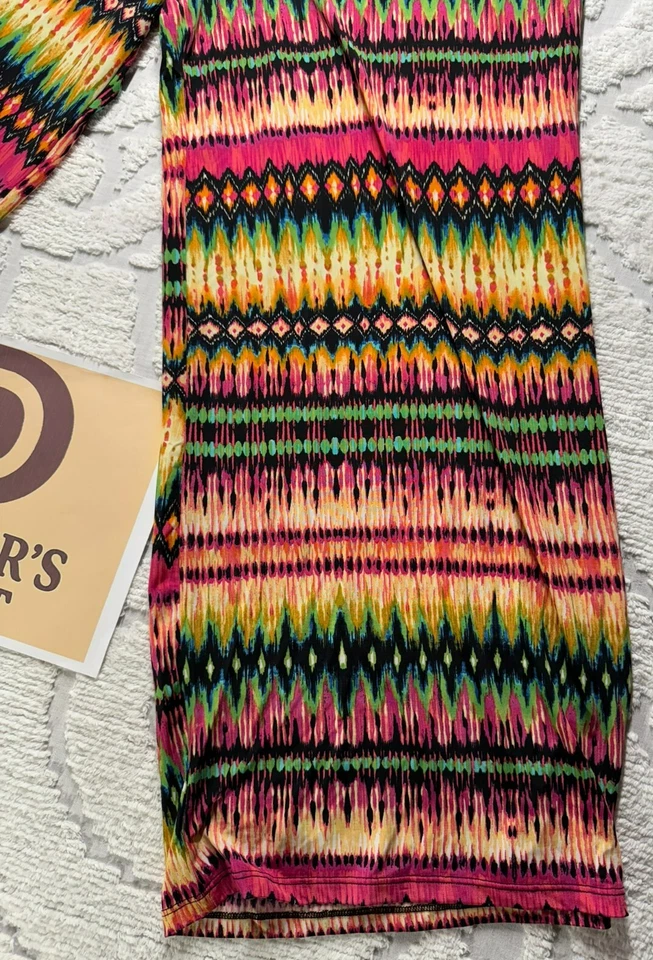 Pantalones Palazzo Marca Yummy Plus Talla 3XL Boho Colores Brillantes Cómodos y Ligeros Foto 2 de 4