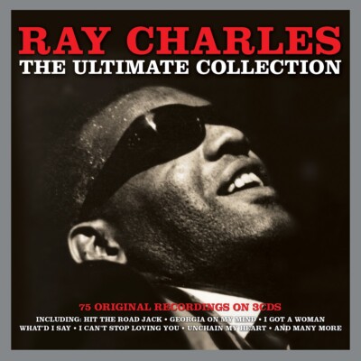 RAY CHARLES - THE ULTIMATE COLLECTION 70 ORIGINAL RECORDINGS ON 3CD ALBUM NEW
