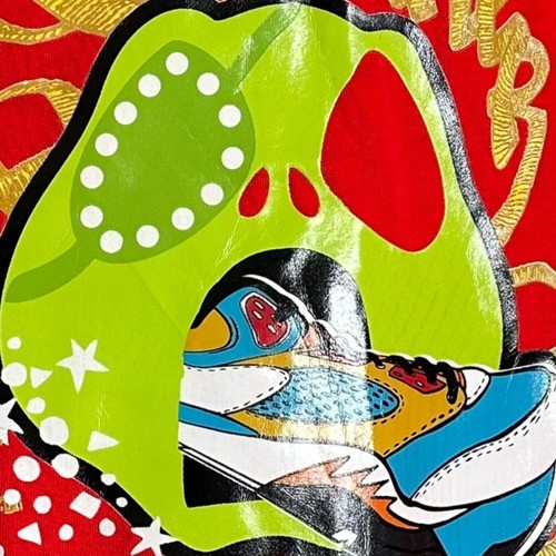 Bleecker & Mercer T Shirt Men Size S Sneakerhead Monster Graphic Streetwear - Picture 3 of 10