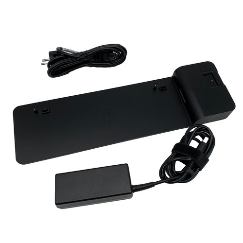 HP UltraSlim Dockingstation 2013 USB3.0 + 65W Netzteil EliteBook ProBook Laptop