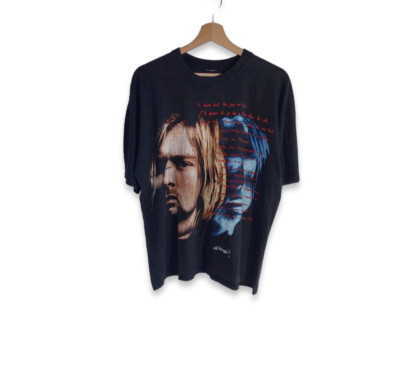 Vintage Kurt Cobain Empire T-Shirt 90s Clothing Nirvana
