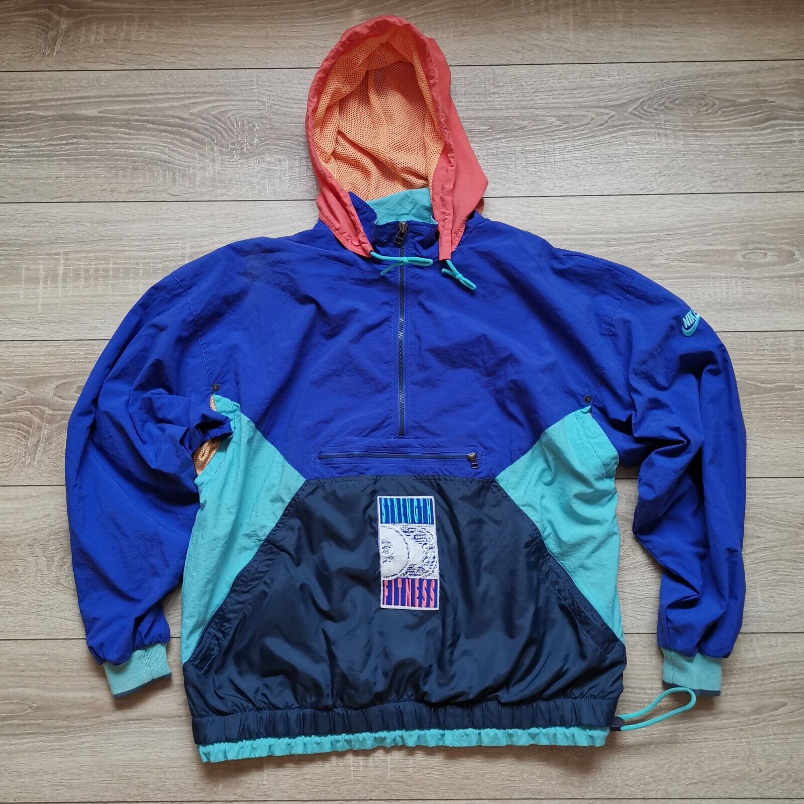 80s Vintage Fitness Jacket Anorak | eBay